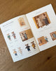 Odin Parker’s Maileg Catalog page featuring illustrations and photos of mice in outfits, with descriptive text, item numbers, and categories including “Grandparents,” “Parents,” and “Wedding Mice.”