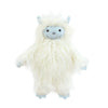 Mon Ami - Yowie the Yeti Plush Toy features shaggy white fur, a light blue face, hands, feet, small horns, and a stitched smile, displayed against a white background.
