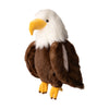 The Bukowski - Scout Bald Eagle is a plush stuffed animal featuring a white head, yellow beak and feet, and brown body. Designed with toy safety in mind, it's shown against a plain white background.