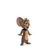 The Boyhood Tom & Jerry - Jerry is a solid oak collectible figurine, standing upright with arms out and mouth open, designed to resemble Jerry from "Tom and Jerry." The figure is shown against a plain white background.