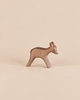 A small, handcrafted Ostheimer Deer - Standing wooden figurine in a standing position, perfect for imaginative play.