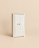 Cream-colored Maileg Mouse Closet - Cream, a miniature two-door closet.