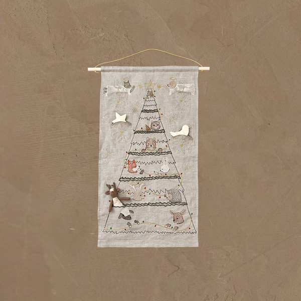 CORAL＆TUSK コーラルアンドタスク アドベントカレンダー Xmas⭐︎ Coral & Tusk Embroidered Advent Calendar– Odin Parker