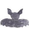 The Bukowski Ziggy Bat plush toy, perfect for Halloween, features soft velvet wings and large pointed ears, shown from behind for a spooky-cute look.