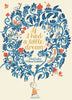 The cover of "If I Had a Little Dream" by Nina Laden features a child gazing up at blue and orange flowers, leaves, birds, and animals forming a heart shape around the title, capturing the wonder of childhood.