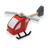 Introducing the Helicopter—painted in vibrant red and white with a spinning propeller and black skids, this wooden toy is designed with a subtle angle view ideal for imaginative play. Crafted sustainably, it promises endless hours of safe enjoyment while prioritizing environmental care.