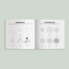 Winter Things: How to Draw Books for Kids features open pages with step-by-step illustrated guides on drawing a snowman and a snowflake, each with numbered drawings—perfect winter drawing lessons for children.