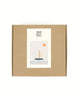 A brown cardboard box with a white label featuring minimalist sailboat art and “sabo concept” text—perfect for gifting the Sabo Concept Sea Adventure Set.