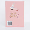 The back cover of the "Alice in Wonderland | Collector's Edition | Hardcover Book" showcases a girl in a blue dress with a white apron, pulling a pink flamingo. Surrounded by flowers and mushrooms, it features a quote on being lost, referencing Carroll's classic. A barcode is at the bottom.