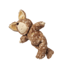 Olli Ella Cozy Dinkum - Fawny Twiggy is a plush toy featuring a sleepy fawn with closed eyes, a beige face, big ears, and soft brown fur with white spots—perfect as an adorable holiday gift or collectible.