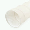 A close-up photo of a Gathre Vegan Leather Play Tunnel partially unrolled on a plain white background.