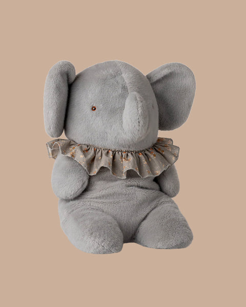 PRE-ORDER: Maileg Elephant Plush, Big - Blue/Grey (Estimated