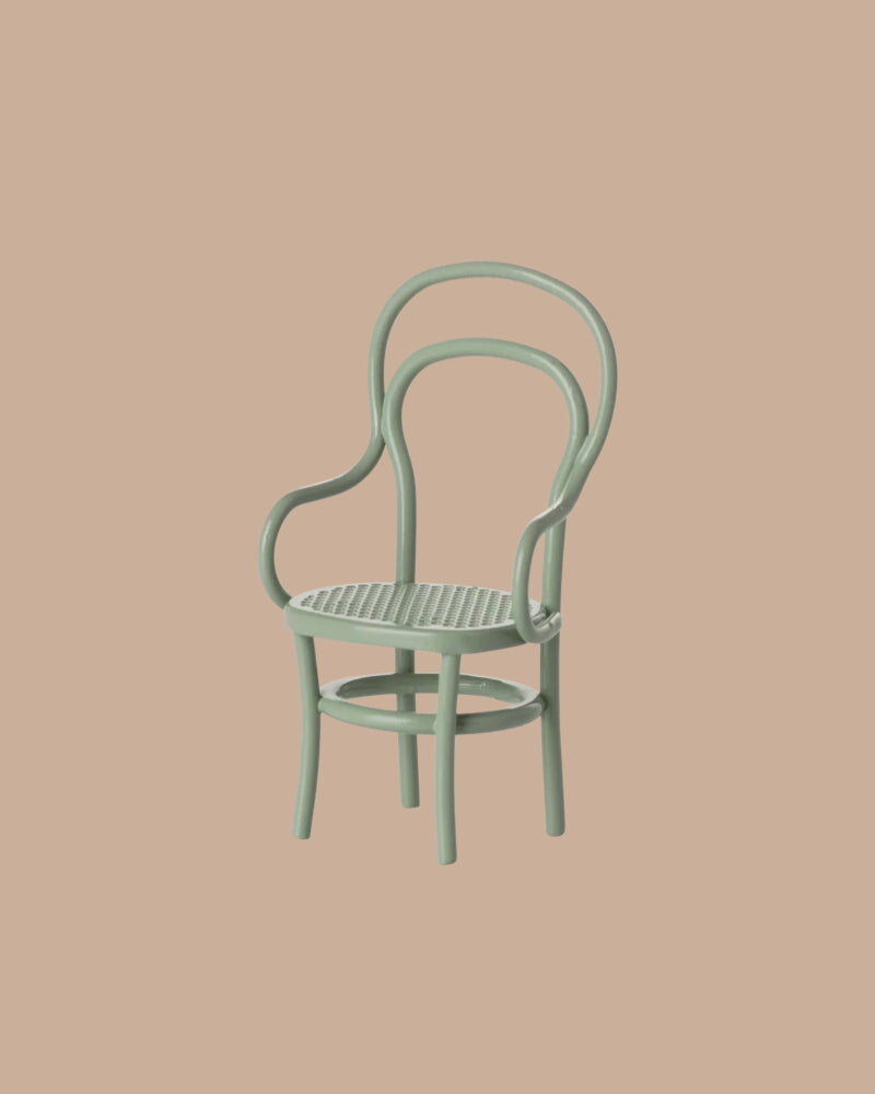 A Maileg Kitchen Set is shown against a plain beige background, featuring charming details perfect for complementing Maileg mouse furniture in any miniature setting.