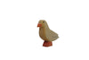 A simple, high-quality Handmade Holzwald Dove figurine with a natural finish and subtle painted details, standing against a plain white background.