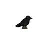 Small, carved Handmade Holzwald Bird - Raven wooden figurine.