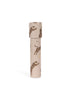 The Konges Sloejd Kaleidoscope - Tiger is a beige, FSC-certified cylindrical toy featuring leaping tiger illustrations and gold stars, shown standing upright against a plain white background.