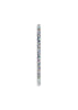 The Konges Sloejd Magical Glitter Wand - Star Glitter features a clear wand filled with small, colorful beads arranged in a line, displayed against a plain white background.