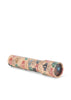 A Konges Sloejd Kaleidoscope – Like Cats and Dogs rests on its side, adorned with a playful pattern of cartoon-like cat faces on a beige background. FSC-certified, this whimsical kaleidoscope offers eco-conscious fun while charming with its delightful design.