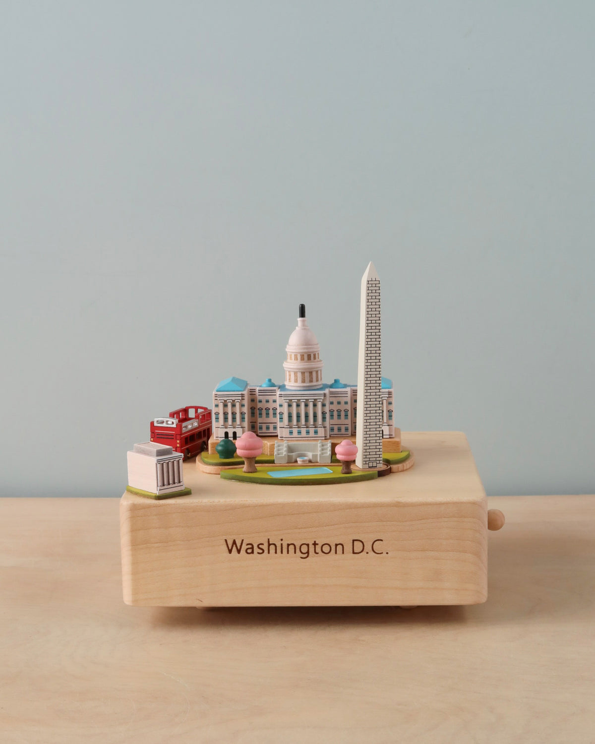 Washington D.C. Wooden Music Box– Odin Parker