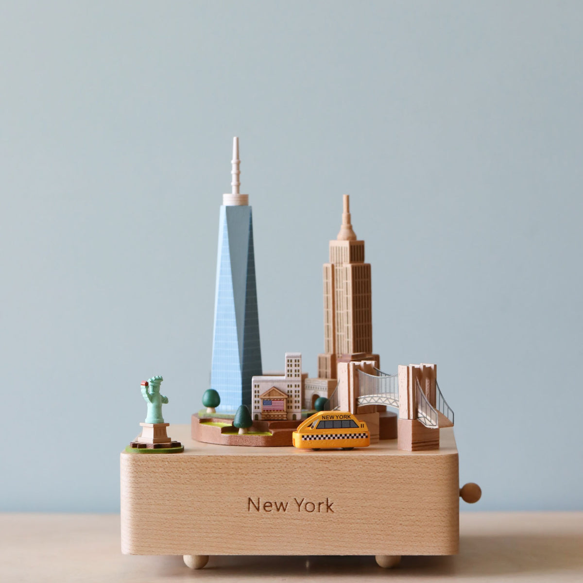 Wooden New York Music Box– Odin Parker