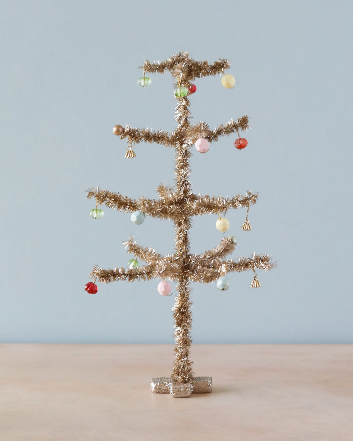 Handmade Felt Yeti Christmas Tree Ornament