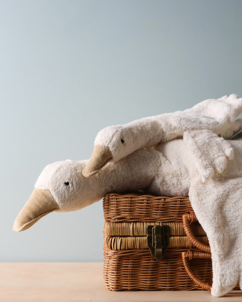 Cuddly Animals - Small Gray Goose - Organic Cotton and Lambs Wool - Se —  Oak & Ever