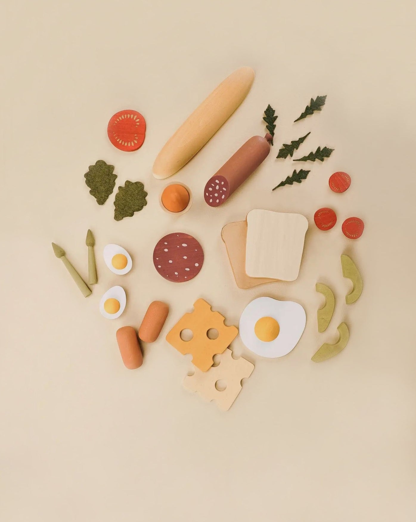 Sabo Concept Handmade Wooden Breakfast Set main image 1