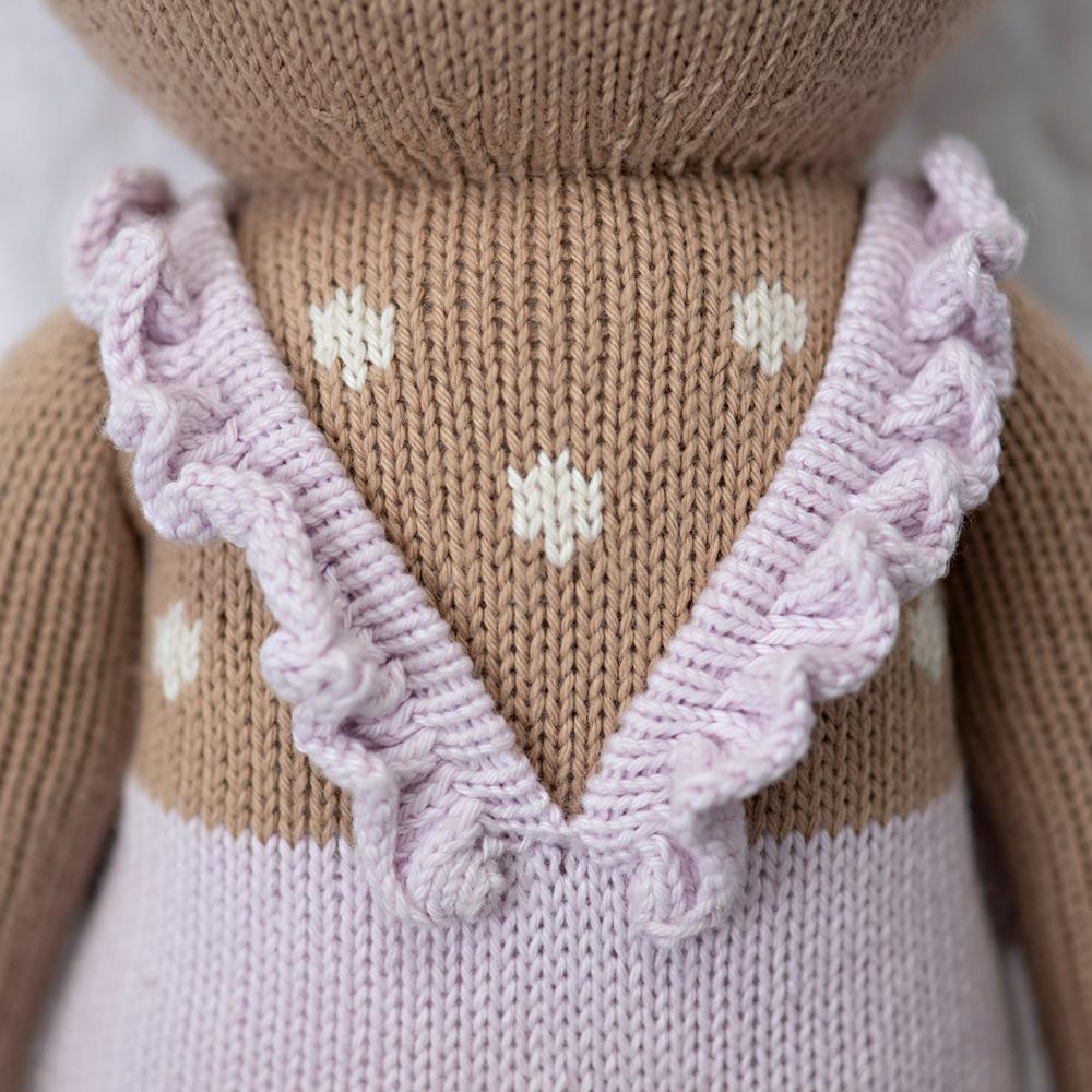 Knit doll dress