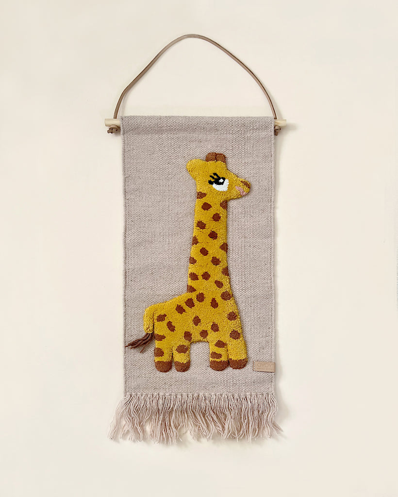 Giraffe wall hanging