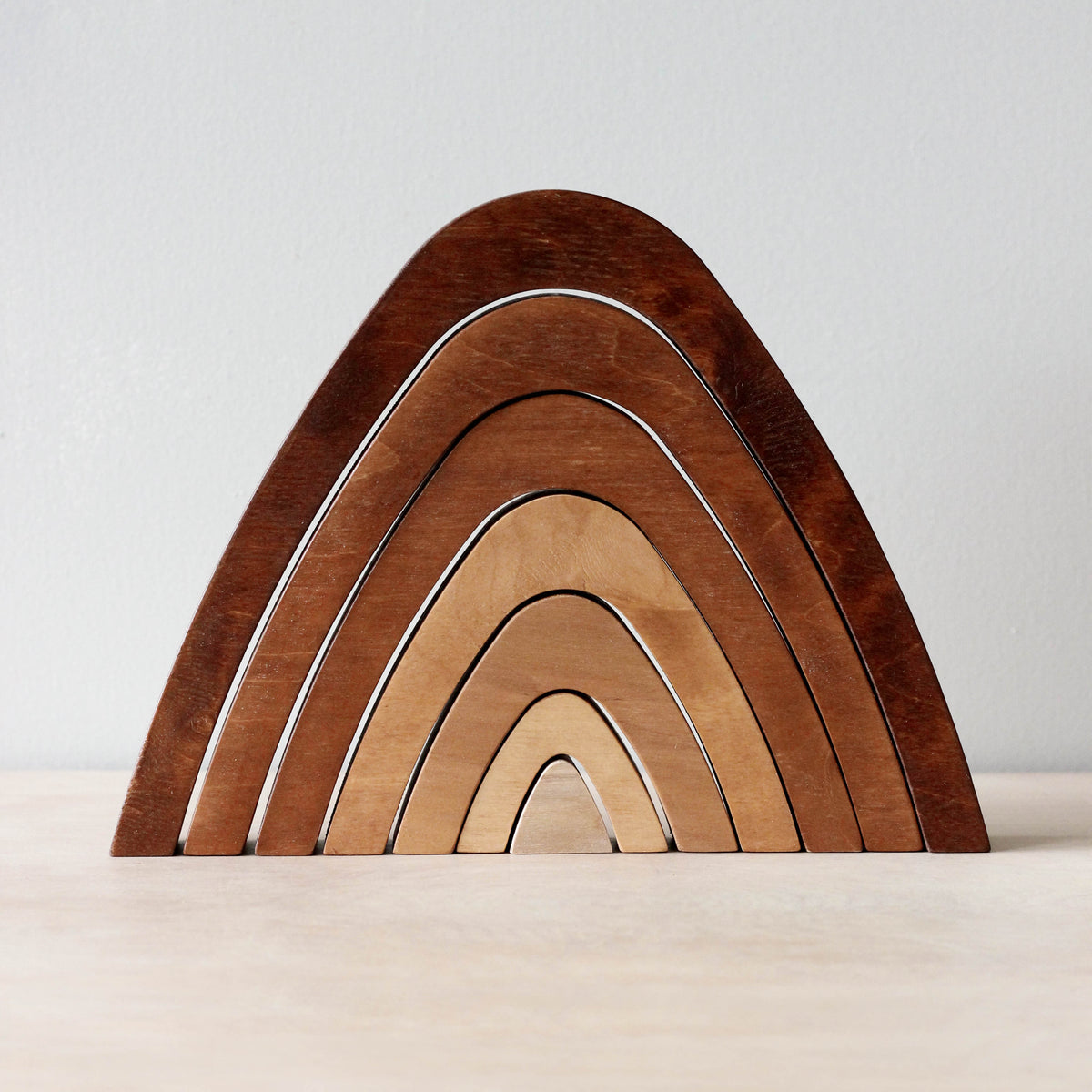 Handmade Wooden Mountain Stacker– Odin Parker