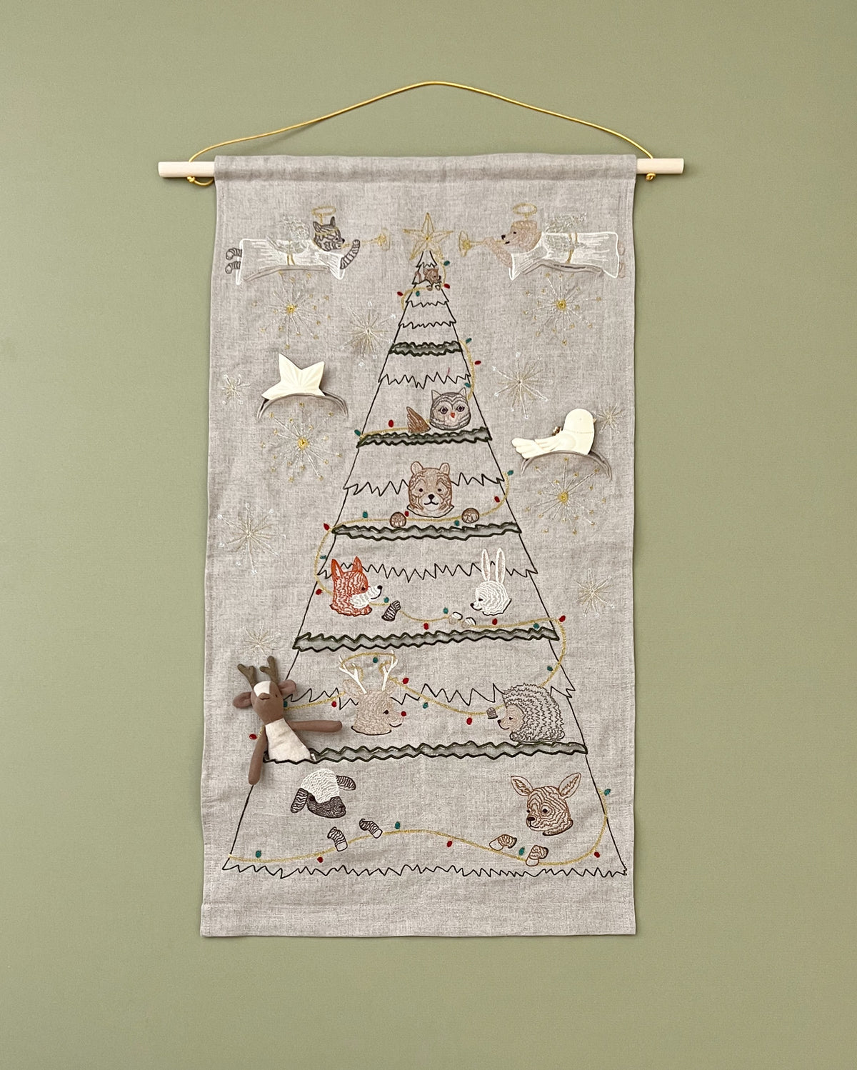 Coral & Tusk Embroidered Advent Calendar Odin Parker