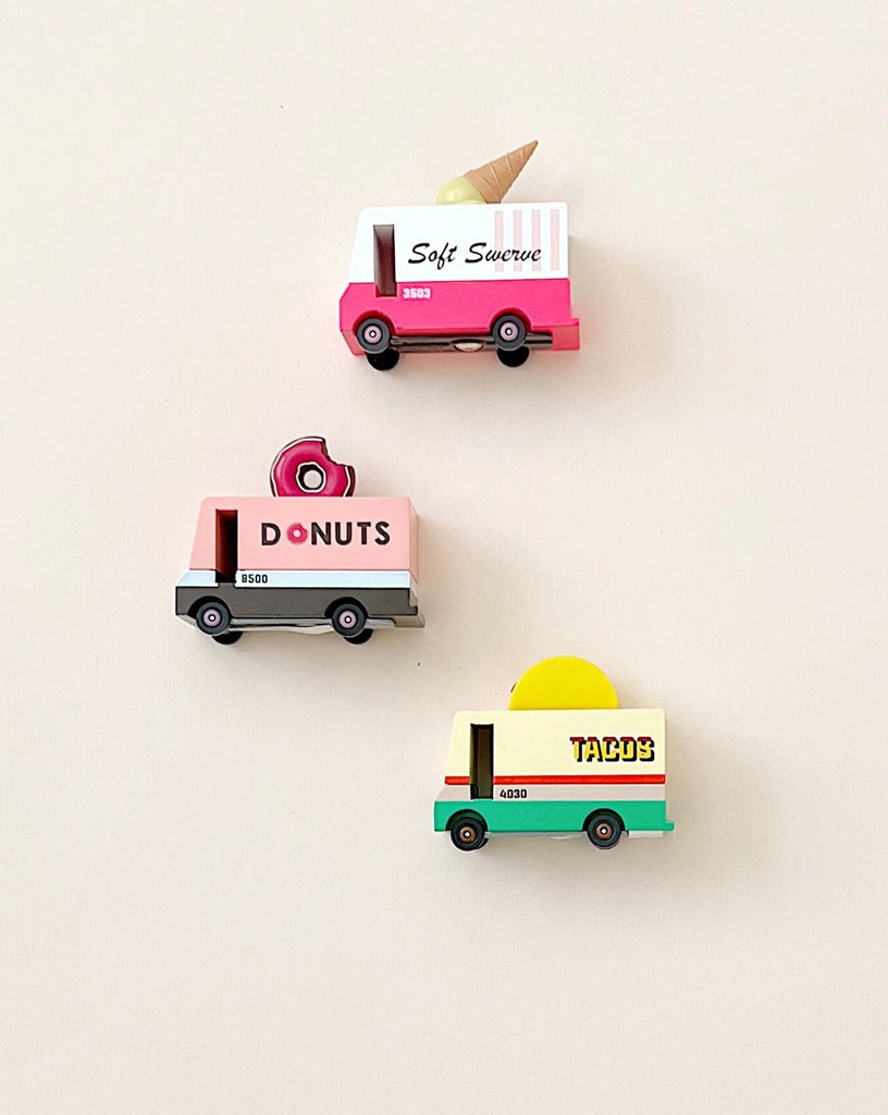 mini food trucks toy