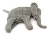 Senger Naturwelt Cuddly Animal - Elephant warming pillow lying down isolated on a white background.