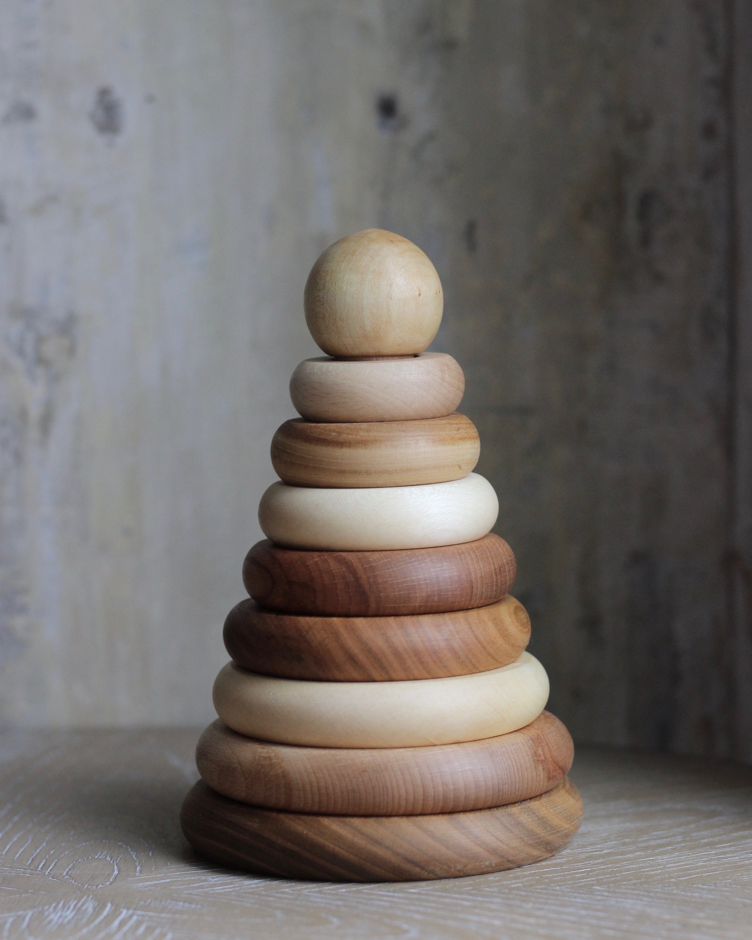 Natural Wooden Stacker– Odin Parker